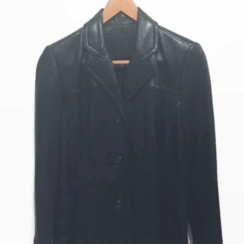 Avanti New York Brown Leather Jacket